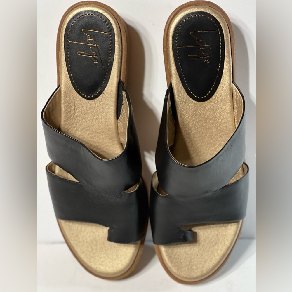 Latigo Wedge Leather Sandals New